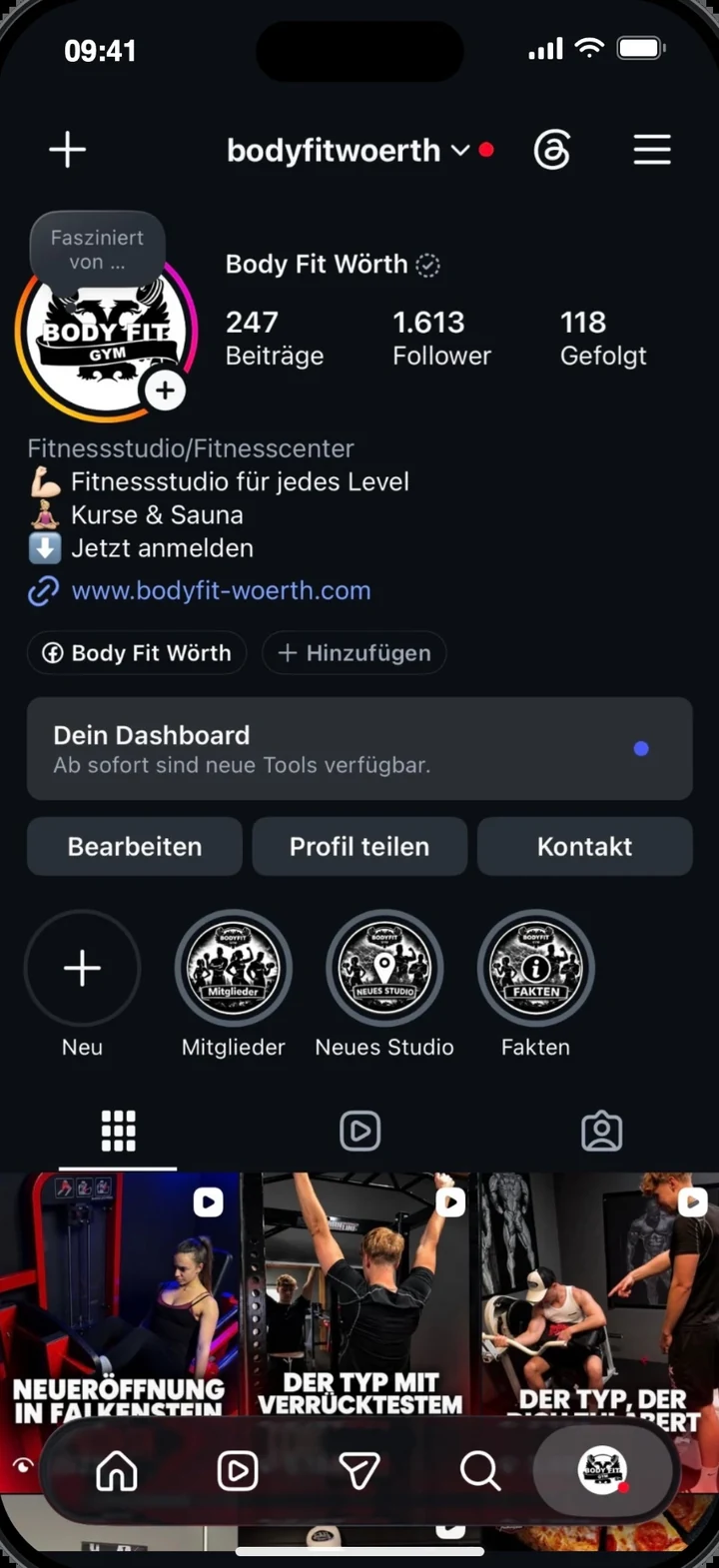 Body Fit Wörth: Projekt